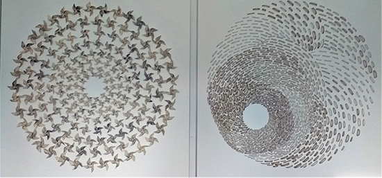 large works for a new cruise liner's library