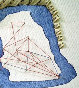 Constitution of Material Things, book art by Thurle Wright