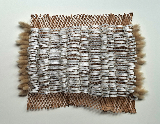 Fragment, book art by Thurle Wright