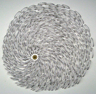 Go with the Flow, book art by Thurle Wright