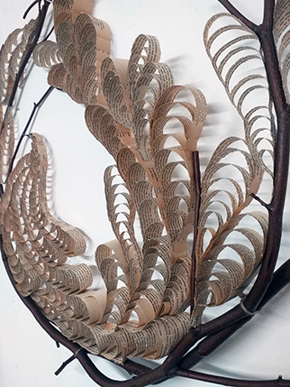 Woven Voyage, book art by Thurle Wright