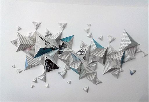 Perspectives, book art by Thurle Wright