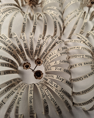 Plotting, book art by Thurle Wright