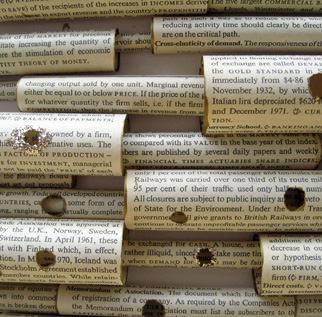 Standard Deviation, book art by Thurle Wright