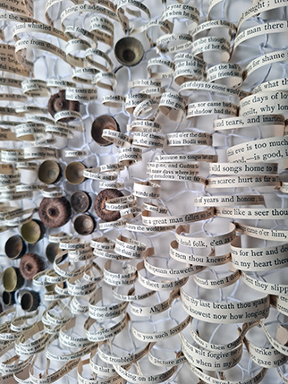 William Morris Sampler, book art by Thurle Wright